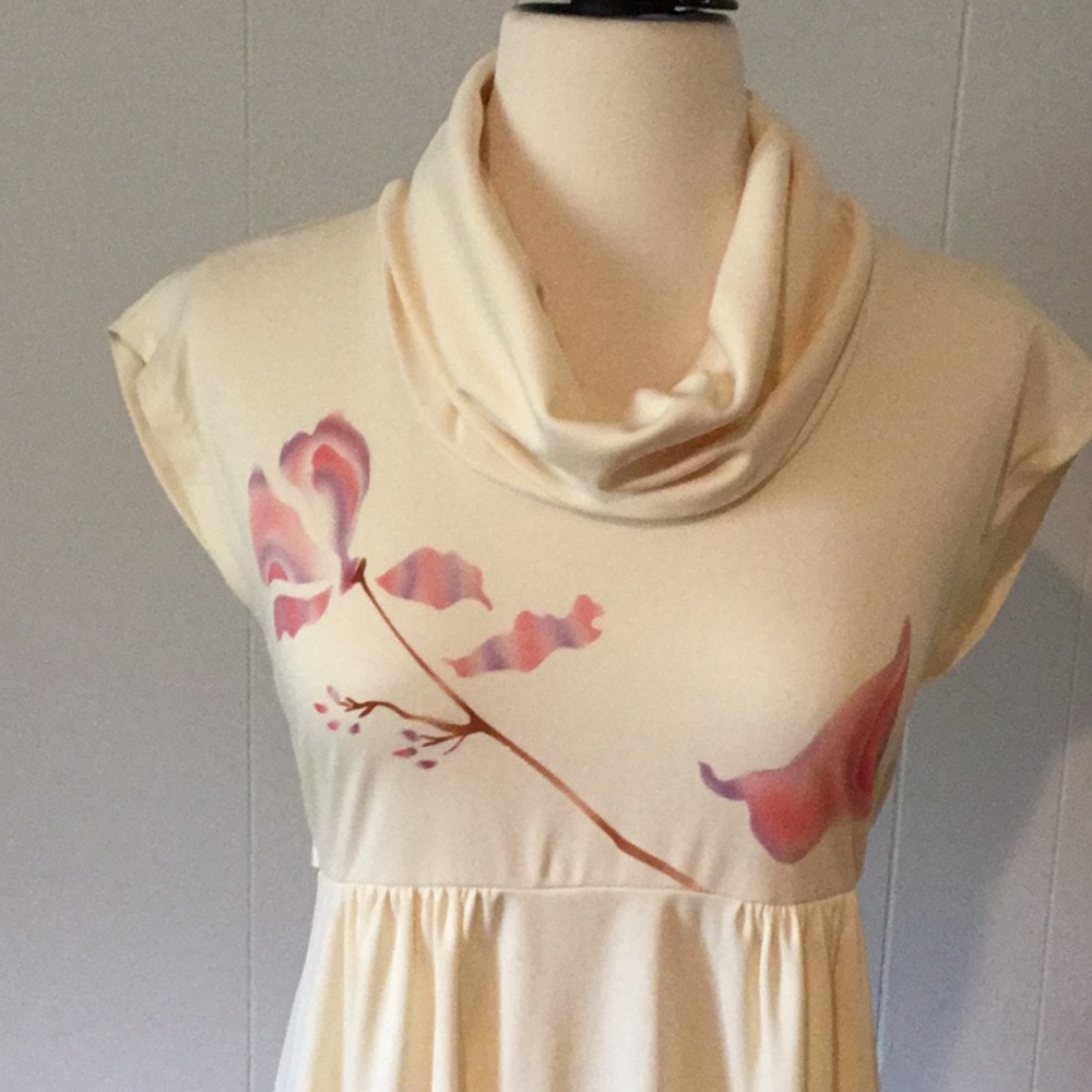 Vintage empire waist midi dress